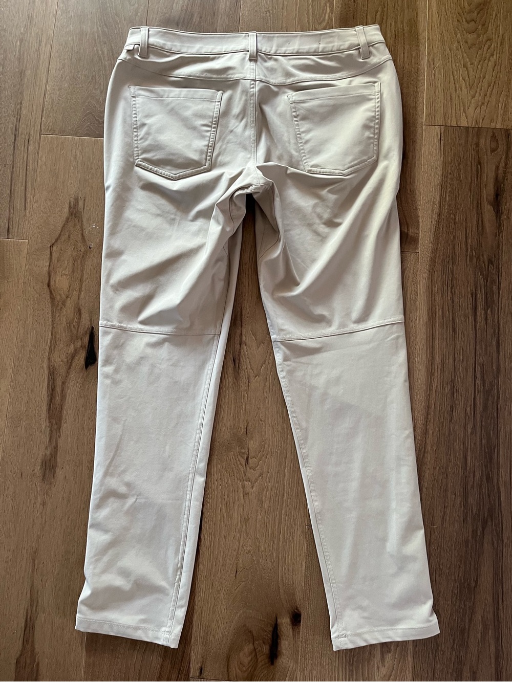 Lululemon ABC Slim Fit Pant 34x32 Warpstreme Khaki Tan Trench 5 Pocket NWOT - Picture 6 of 11